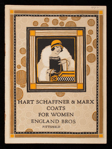 Hart Schaffner & Marx coats for women for fall and winter 1924-25, Chicago and New York