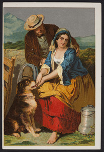 Trade card for Dr. Jayne's Expectorant, remedy for coughs and colds, location unknown, undated