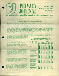 Privacy Journal - Digital Commonwealth