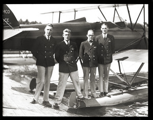 Robert S. Fogg (far left) and Blackington Service staff