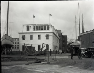 View toward town from the docks