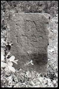 Field gravestone for Stephen Ackley (1720), Old Cove Burying Ground