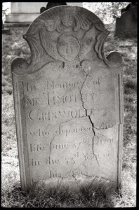 Gravestone for Timothy Griswold (1791), Wethersfield Village Cemetery