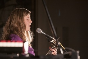 Dar Williams, performing at the First Congregational Church in Wellfleet