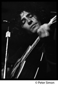 Tim Buckley in performance, probably at the Unicorn Coffee House