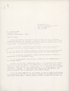 Letter from Graham Sharman and Kenneth A. Owen to Edward Bernays