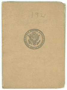 Passport of W. E. B. Du Bois