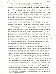 Correspondence from Alyn Hess to Lou Sullivan (March 8, 1988)