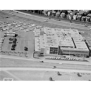 Boston Globe and the area, Morrissey Boulevard, Dorchester, newspaper plant, Boston, MA