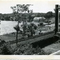 Spy Pond from house on Wyman Terrace