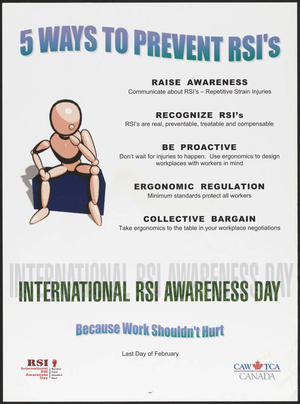 5 ways to prevent RSI : International RSI Awareness Day