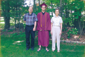 Matt's high school graduation