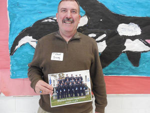 Robert Irving at the Wayland Mass. Memories Road Show