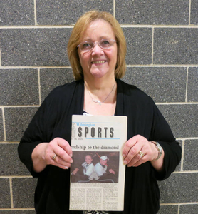 Lynne Martell at the Wilmington Mass. Memories Road Show