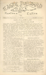 Eagle Forward (Vol. 1, No. 73), 1950 December 21