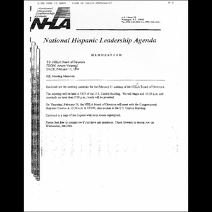 National Hispanic Leadership agenda