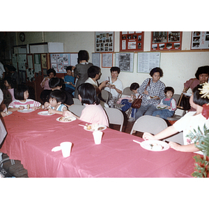 Guests at a Chinese Progressive Association anniversary event