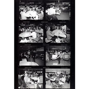 Contact sheet for Garment Workers Vistory Celebration photographs