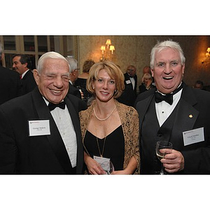 George Makris and Lloyd Mullin at the Huntington Society Dinner