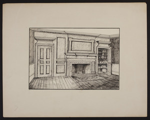 Early New England Interiors. [Nichols House, now Pierce-Nichols House, parlor.]