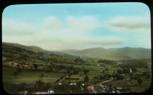 Lebanon Springs, N.Y.: view south from the Pinnacle