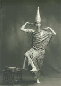 Erma Carl posing in dance costume