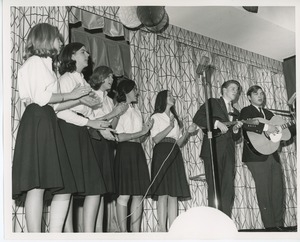 Performers at Thanksgiving celebration