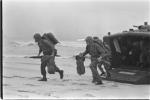 U.S. Marines landing in Danang.