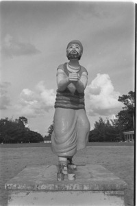 Cao Dai religious statue; Tay Ninh.