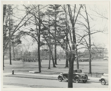 Army Air Corps training on Springfield College campus (May 1943)