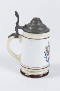 A small porcelain stein with Munich child and 4F shield