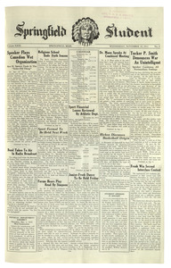 The Springfield Student (vol. 23, no. 09) November 30, 1932