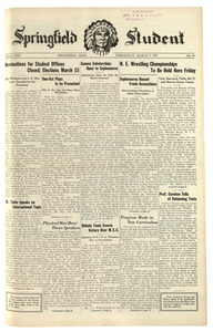 The Springfield Student (vol. 24, no. 25) March 7, 1934