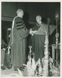 Paul Moyer Limbert during his inauguration, 1946