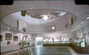 Original Court Replica inside Basketball Hall of Fame