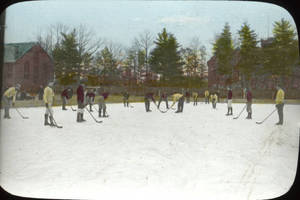 Hockey on South Field (c. 1910)