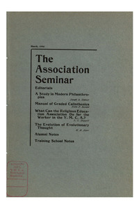 The Association Seminar (vol. 14 no. 6), March, 1906