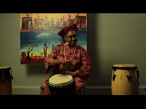 Traditions: Ohio Heritage Fellows; Linda Thomas Jones drum performance 2 of 2