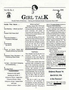 Girl Talk, Vol. 11 No. 1 (January, 1996)