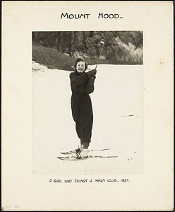 The Girl Who Swings a Mean Club, Mount Hood: Melrose, Mass.