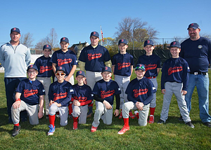 Winthrop's own Red Sox team. Little League, ages 10 - 12.
