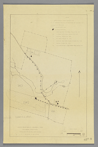 Lawrence Hopkins Memorial Experimental Forest electric lines and projects map