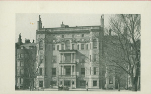 Exterior view of the Algonquin Club, Commonwealth Ave., Boston, Mass., 1918
