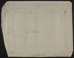 Front Drawing Room, Alteration of House for J.S. Ames, Esq., 3 Commonwealth Ave., Boston, undated