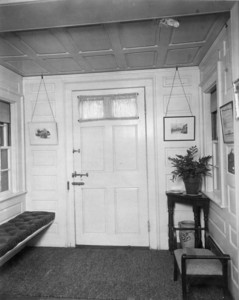 Interior view of Pickering House, entrance hall, Salem, Mass., undated