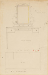 "Toilet Table"