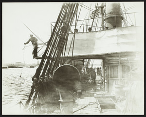 View of East Boston from U.S.S. Ranger, Boston, Mass., undated