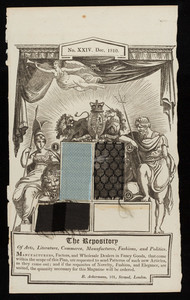 Page from "The repository of arts, literature, commerce, manufactures, fashions and politics," printed for R. Ackermann, London, No. 24, December 1810