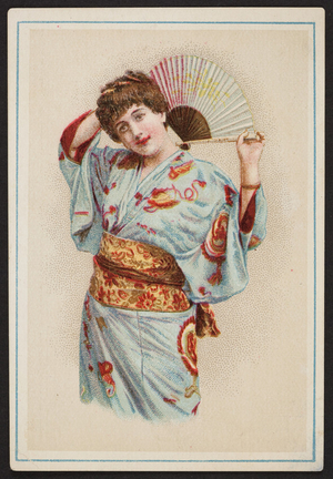 Trade card for Comerford & Daly, teas and coffees, Worcester, Mass., undated