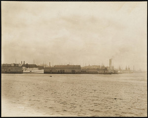 Waterfront. India Wharf and northerly